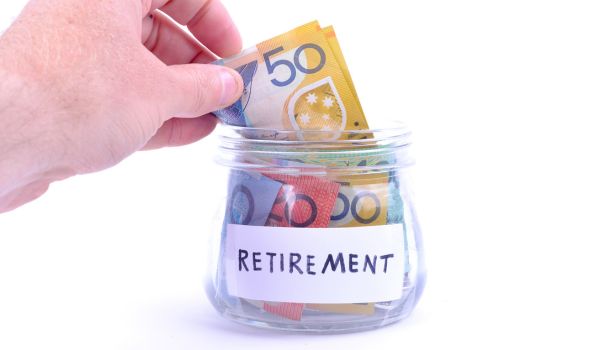 Saving Australian Money in a jar for retirement